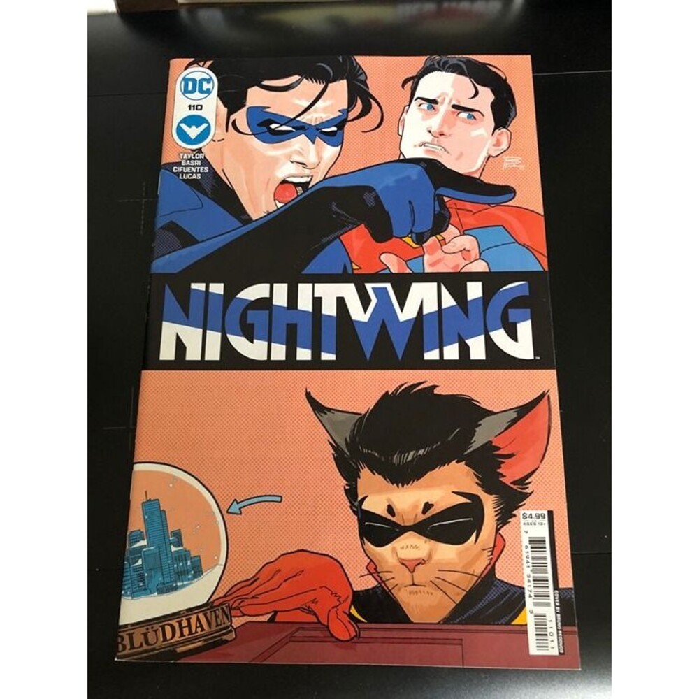 NIGHTWING #110 (2023) Cat Meme Homage Bruno Redondo Cover A Dawn of DC Comics